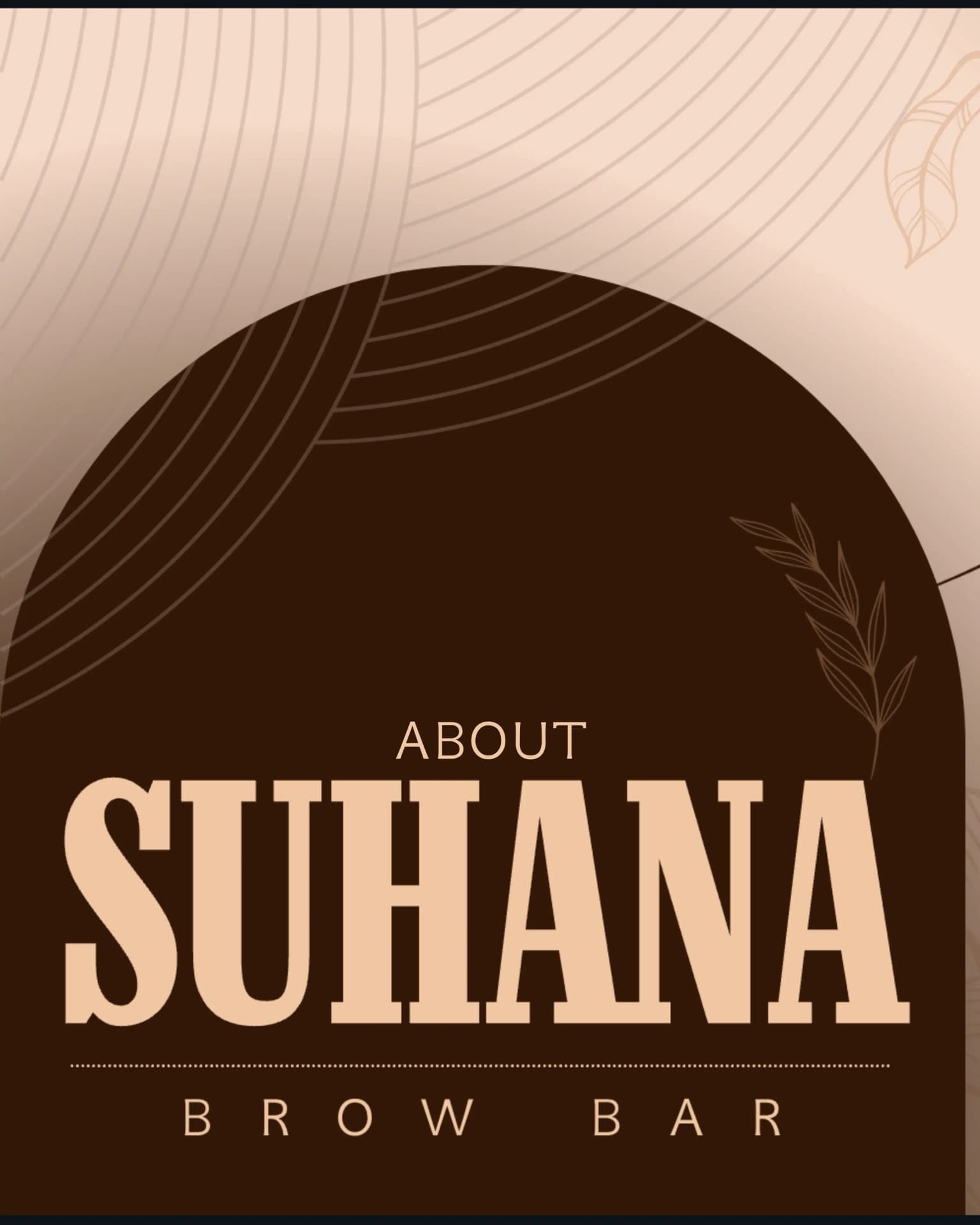 SUHANA BROW BAR